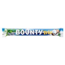 Шоколадный батончик Bounty Трио, 82,5 г
