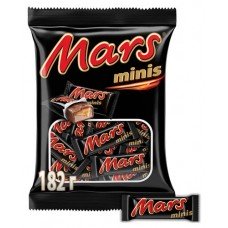 Шоколадный батончик Mars Minis, 182 г