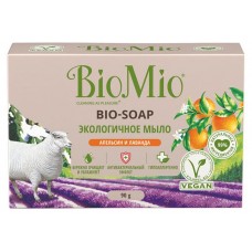 Экологичное туалетное мыло BioMio Bio-Soap «Апельсин, лаванда и мята», 90 г