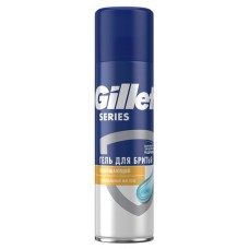 Гель для бритья Gillette Series С миндальным маслом, 200 мл