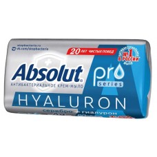 Крем-мыло туалетное Absolut  pro антибактериальное серебро гиалурон, 90 г