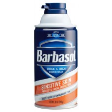 Крем-пена для бритья Barbasol Sensitive Skin Shaving Cream для чувствительной кожи, 283 г