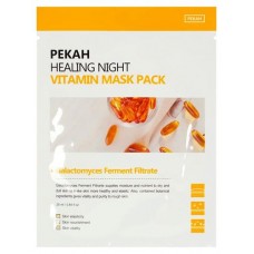 Маска для лица Pekah Вечерняя витаминная тканевая, 25 мл