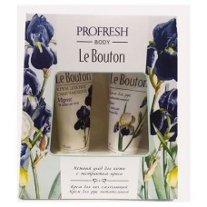 Набор Profresh Le Bouton: Крем для рук питательный 75 мл+Крем для ног смягчающий 75 мл