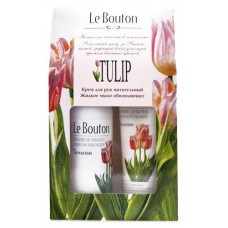 Подарочный набор Крем для рук Le Bouton питательный, 75 мл + Мыло жидкое Le Bouton обновляющее, 150 мл