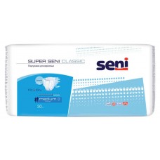Купить Подгузники урологические для взрослых Seni Super Classic размер M 75-110 см, 30 шт