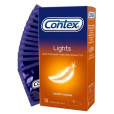 Презервативы Contex Lights особо тонкие, 12 шт