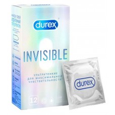 Купить Презервативы Durex Invisible ультратонкие, 12 шт