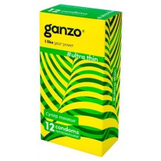 Презервативы Ganzo супер тонкие, 12 шт