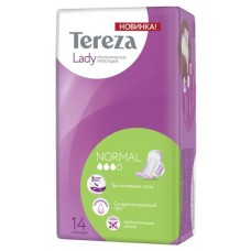 Прокладки урологические для взрослых женские TerezaLady Normal, 14 шт