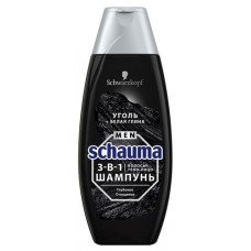 Шампунь для волос Schauma Men Глубокое очищение 3в1, 400 мл