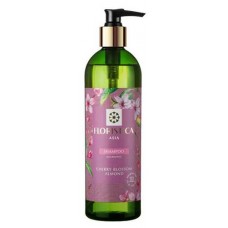 Шампунь для всех типов волос Floristica Asia питание и восстановление вишневый цвет миндаль, 345 мл