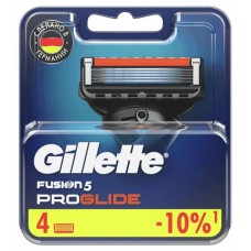 Сменные кассеты для бритья Gillette Fusion 5 ProGlide, 4 шт