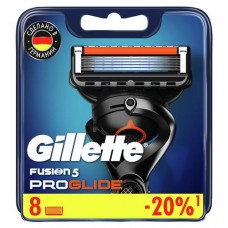 Сменные кассеты Gillette Fusion5 ProGlide для бритвы с 5 лезвиями, 8 шт