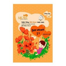 Тканевая маска для лица с пчелиным ядом Mijin Care Daily Dew, 25 г