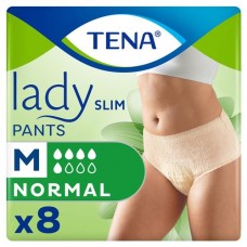 Трусы впитывающие TENA Lady Slim Pants Normal M, 8 шт