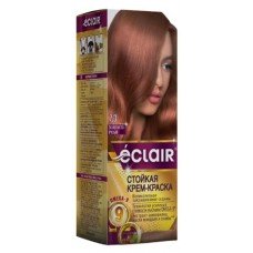 Крем-краска для волос Eclair Omega 9 Стойкая тон 7.3 Золотисто русый / Golden blonde