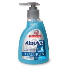 Купить Крем-мыло жидкое Absolut pro антибактериальное серебро гиалурон, 250 мл