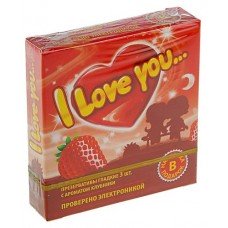 Презервативы I Love You Ė3, 3 шт