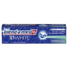Зубная паста Blend-a-med 3D White Нежная мята отбеливающая, 100 мл