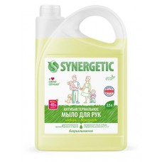 Жидкое мыло Synergetic антибактериальное имбирь и бергамот, 3,5 л