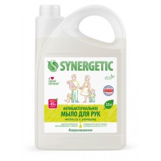 Жидкое мыло Synergetic антибактериальное мелисса и ромашка, 3,5 л