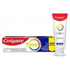 Зубная паста антибактериальная Colgate Total 12 Профессиональная Отбеливающая, 125 мл