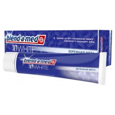 Зубная паста Blend-a-med 3D White Бережная мята, 100 мл