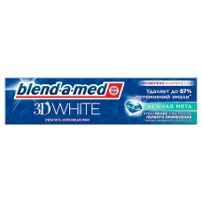 Зубная паста Blend-a-med 3D White Нежная мята, 75 мл