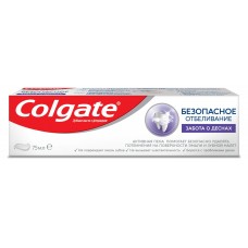 Купить Зубная паста Colgate Безопасное отбеливание забота о деснах, 75 мл