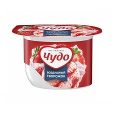 Десерт «Чудо» творожный взбитый пастеризованный ягодное мороженое 5.8%, 85 г