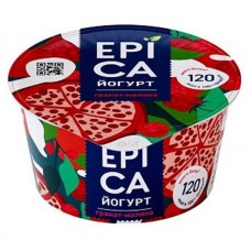 Купить Йогурт Epica фруктовый с гранатом и малиной 4.8%, 130 г
