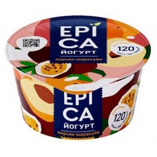 Йогурт EPICA с персиком и маракуйей 4.8%, 130 г