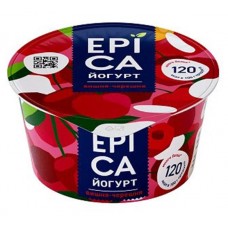 Купить Йогурт Epica с вишней-черешней 4.8%, 130 г