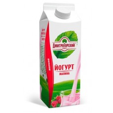 Купить Йогурт питьевой «Дмитрогорский продукт» Малина 1,5%, 450 г