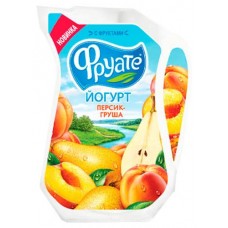 Йогурт питьевой «Фруате» персик груша 1,5%, 250 мл