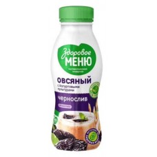 Йогурт питьевой «Здоровое меню» Овсяный Чернослив, 250 мл