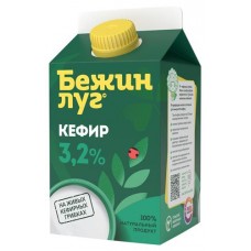 Кефир «Бежин луг» 3,2%, 450 мл