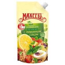 Купить Майонез «Махеевъ» Провансаль с лимонным соком 67%, 190 г