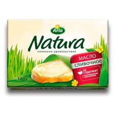 Купить Масло сливочное Arla Natura 82%, 180 г