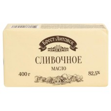 Масло сливочное «Брест-Литовск» Традиционное 82,5%, 400 г