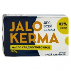 Масло сливочное Jalo Kerma 82%, 180 г