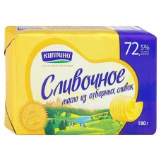 Масло сливочное «Киприно» 72,5%, 180 г