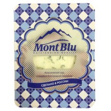 Купить Сыр полутвердый Mont Blu с голубой благородной плесенью 50%, 100 г