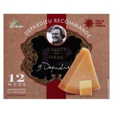 Сыр твердый «Депардье рекомендует» Calvet 12 месяцев созревания, 250 г
