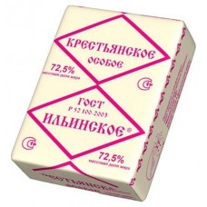 Купить Спред растительно-сливочный «Ильинское» крестьянское 72,5%, 185 г