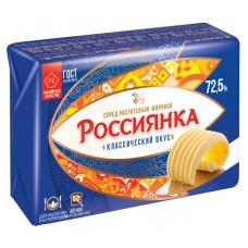 Спред «Россиянка» Классический вкус растительно-жировой 72,5%, 180 г