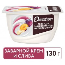 Творожок «Даниссимо» мороженое с крем-брюле 5,5%, 130 г