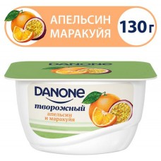 Творожок Danone с апельсином и маракуйей 3,6%, 130 г