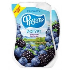 Йогурт «Фруате» питьевой черника-ежевика 1.5%, 950 г